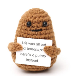 Potato Crocheted–handcrafted